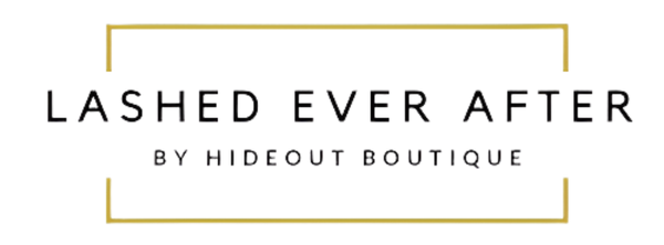 Lashed Ever After by Hideout Boutique logo
