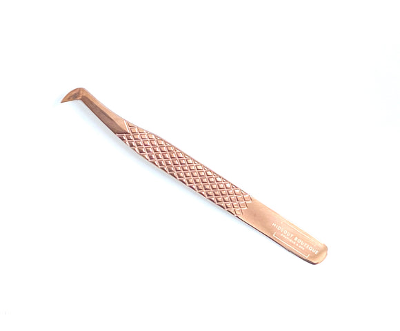 Curved Boot Tweezer - The Rose Gold Collection